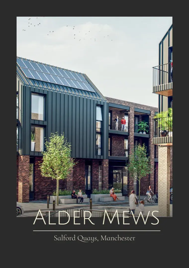 Alder Mews Salford Quays brochure cover