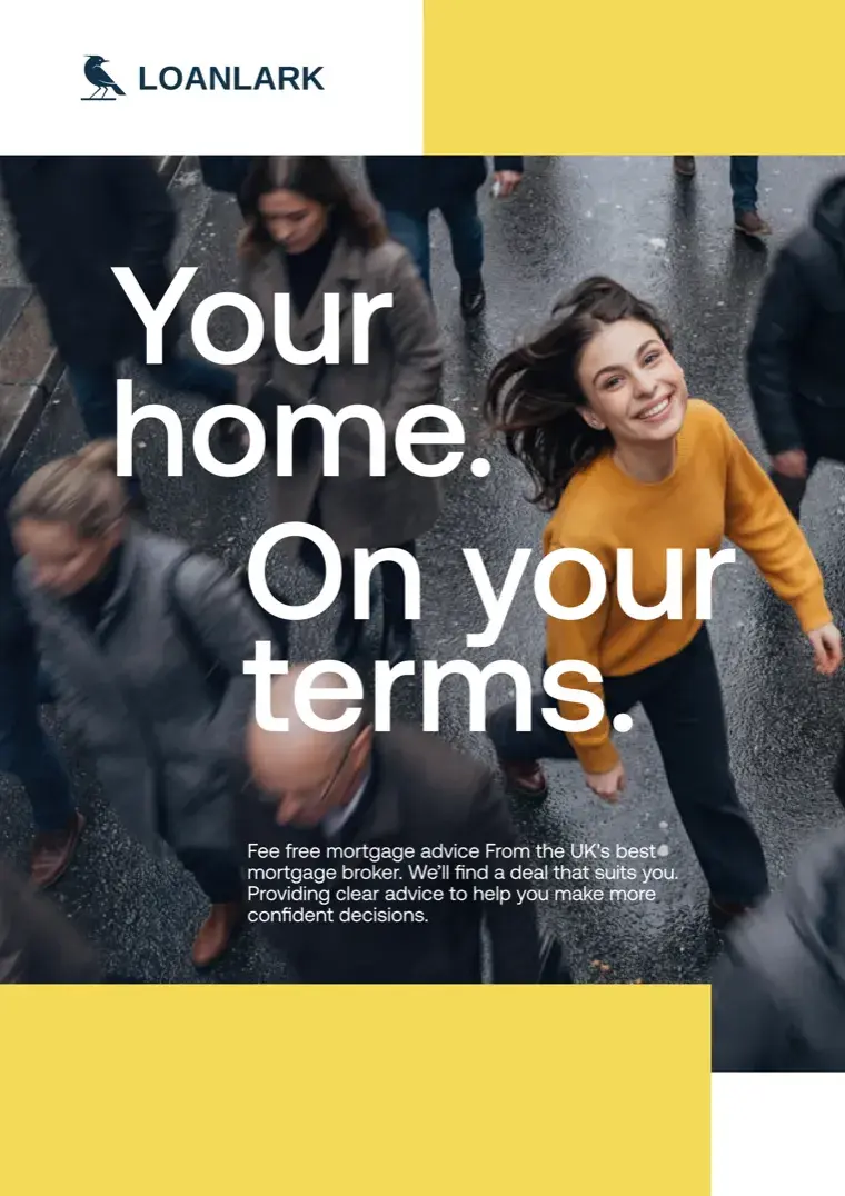 LoanLark mortgage advice brochure cover